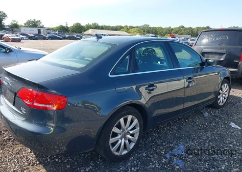 2010 Audi A4 2.0T Premium from USA, damaged, VIN WAUFFAFL4AN019684